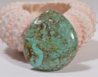 Kingman Turquoise 1 Bead Nugget Bead Natural Turquoise Jewelry Making Supplies
