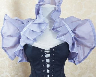 Light Mauve Purple Tie On Shrug