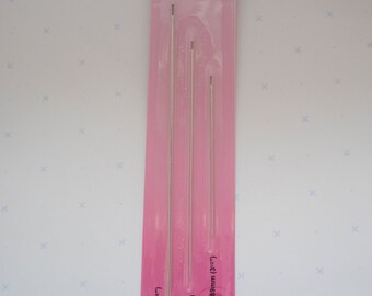 Doll Needles, pack of 3 different sizes