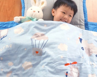 Organic Kids sleeping bag, organic Personalized Preschool nap mat, kids nap mat, preschool sleeping bag, kidergarten sleeping bag,