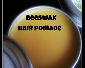 NATURAL HAIR POMADE, Organic Hair Pomade, Shea Butter Hair Pomade, Beeswax Hair Pomade, Natural Hair Styling Wax, Organic Hair Wax,