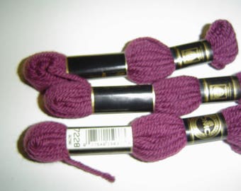 Wool Colbert DMC tapestry purple 7228