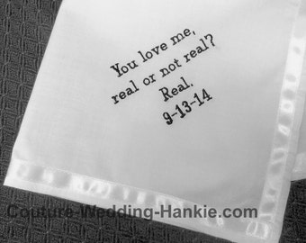 Mens pocket square | cotton pocket square | embroidered personalized pocket square for your man