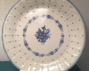Renaissance Stoneware Arcadia Blue 290 chop platter