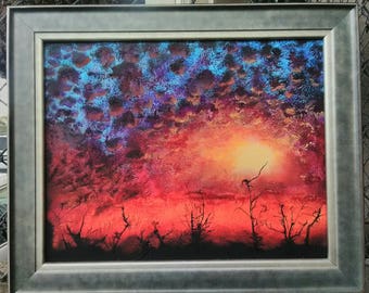 Crawling Westward Print