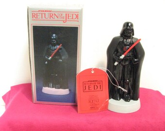 Darth Vader ROTJ Sigma Porcelain Figurine NMIB in Box ca: 1983, Vintage Star Wars Return of the Jedi Figure by Towle