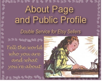About Page and Public Profile Bundle - Personalized, Powerful Web Presence
