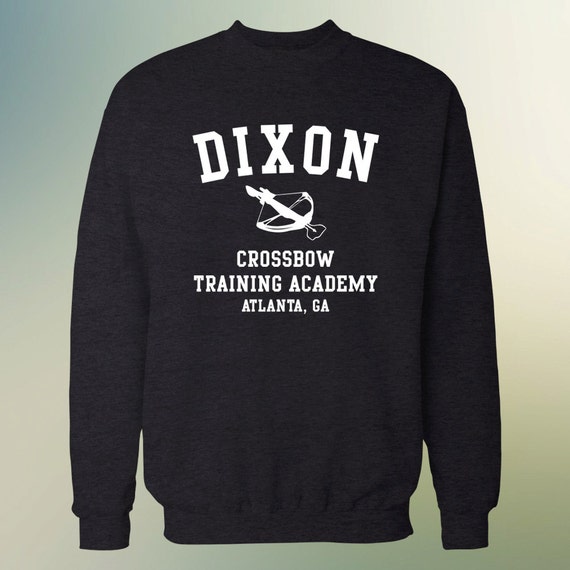 The Walking Dead "Dixon Crossbow Training Academy" Sweater S-3XL Available TWD