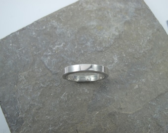 Sterling Silver Square wire ring
