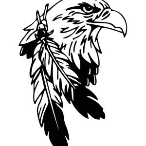 Tribal eagle | Etsy