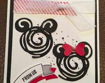 Disney inspired note card