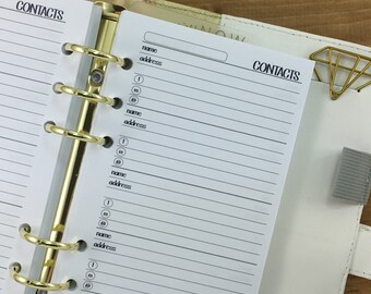 phone address keeper etsy