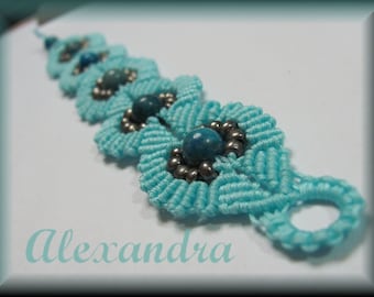 Micro Macrame Tutorial Beaded circle bracelet. Easy to Follow Instructions