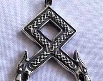 Othala, Odal, Othila, Rune pendant, celtic pendant, óðal