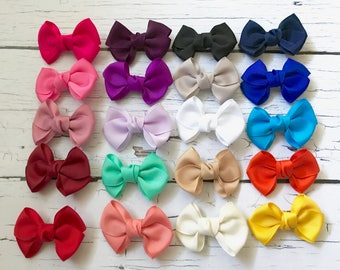 PICK 4-12 Hair Clips, Hair Clip Set, Toddler Hair Clip, Baby Hair Clip, Baby Girl Hair Clip, Bow Hair Clip, Girl Hair Clip, Infant Hair Clip