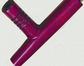 30" Four Winds Pipe Catlinite Red Pipestone Four Direction Peace Pipe Ceremonial Tribal