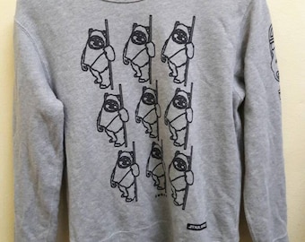 STAR WARS sweatshirt EWOKS edition the return of the jedi