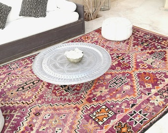 Berber carpet of the Moroccan Middle Atlas.