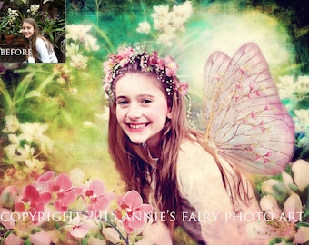 Custom Fairy Portrait from YOUR photo
