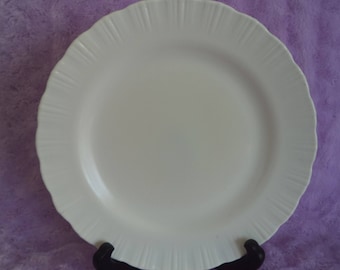 Cremax Bordette, by MacBeth-Evans, Antique Cremax Dinner Plate, 9 in.