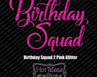 Download Birthday squad | Etsy