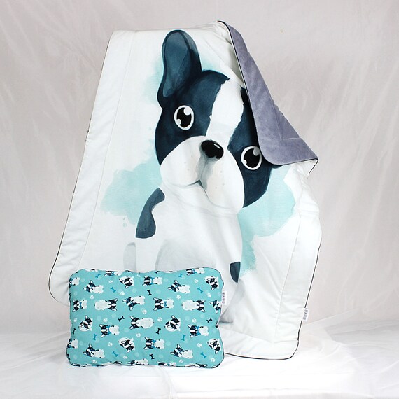 Boston Terrier Crib Bedding