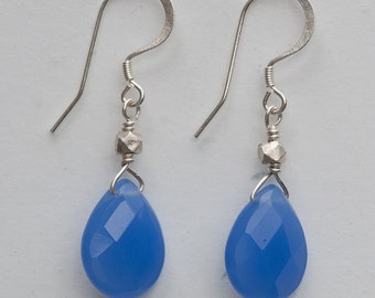 Blue Quartz Earrings