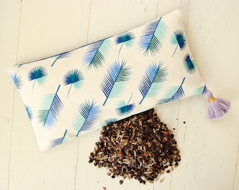 Organic Lavender Eye Pillow / Yoga Accessories / Aromatherapy Eye Cover / Meditation Savasana / Relaxation Sleep Aid / Travel Pillow / Spa