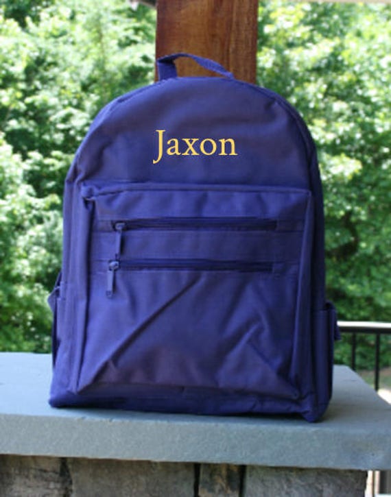 Girls Purple Personalized Small Backpack