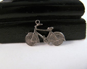 Sterling Silver Bicycle Charm