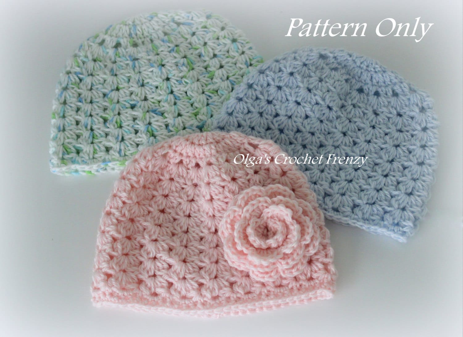 Crochet Baby Hat Pattern Size 3 6 Months Very Detailed