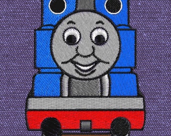 Embroidery design Thomas the train 4x4 pes hus jef