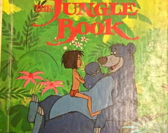 5 Books for 10 Bucks Vintage Children's Book The Jungle Book Little Golden Book