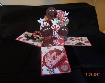 Gingerbread Man Christmas Card