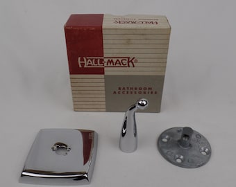 Vintage Hall Mack Chrome Wall Mount Towel Robe Hook 481 T Aristochrome
