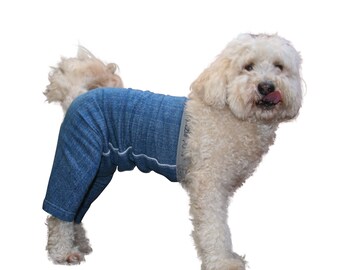 Original Dog Diaper, Dog Pants - dog wounds, dog surgery, dog cone, Dog Incontinence, Dog in heat Cover dog hot spots. E-Collar Dog Pajamas