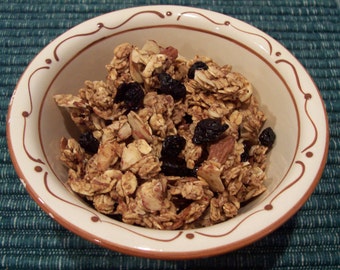 Almond Blueberry Granola- The Very Best- 8 ounces of Goodness