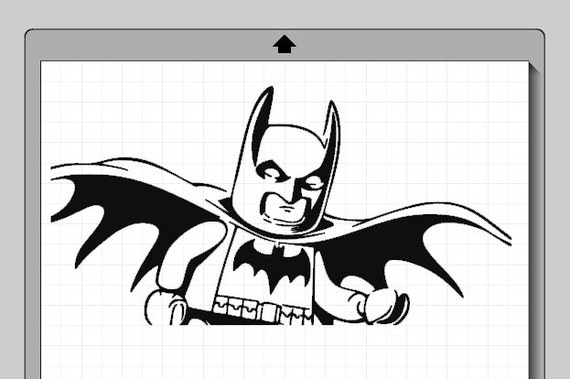 batman lego character cameo silhouette file