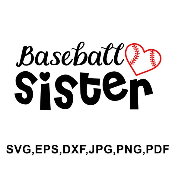 Download Baseball sister svg file baseball sister tshirt design