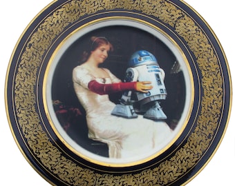 R2-D2 Renaissance Portrait Plate 11.25"