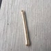 DIY Jewelry - Gold Bar Pendant - 2 Pieces - Destashing - Jewelry Findings and Supplies - Components
