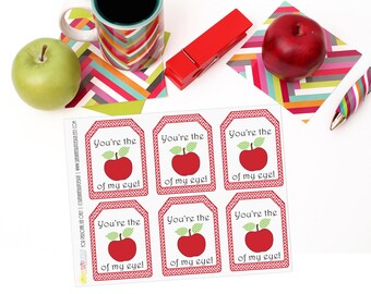 Printable Teacher Appreciation Jolly Rancher Gift Tags