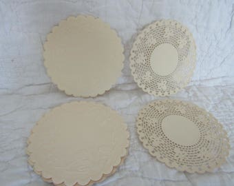 Vintage Paper Coaster Lot 2 Styles 25 plus