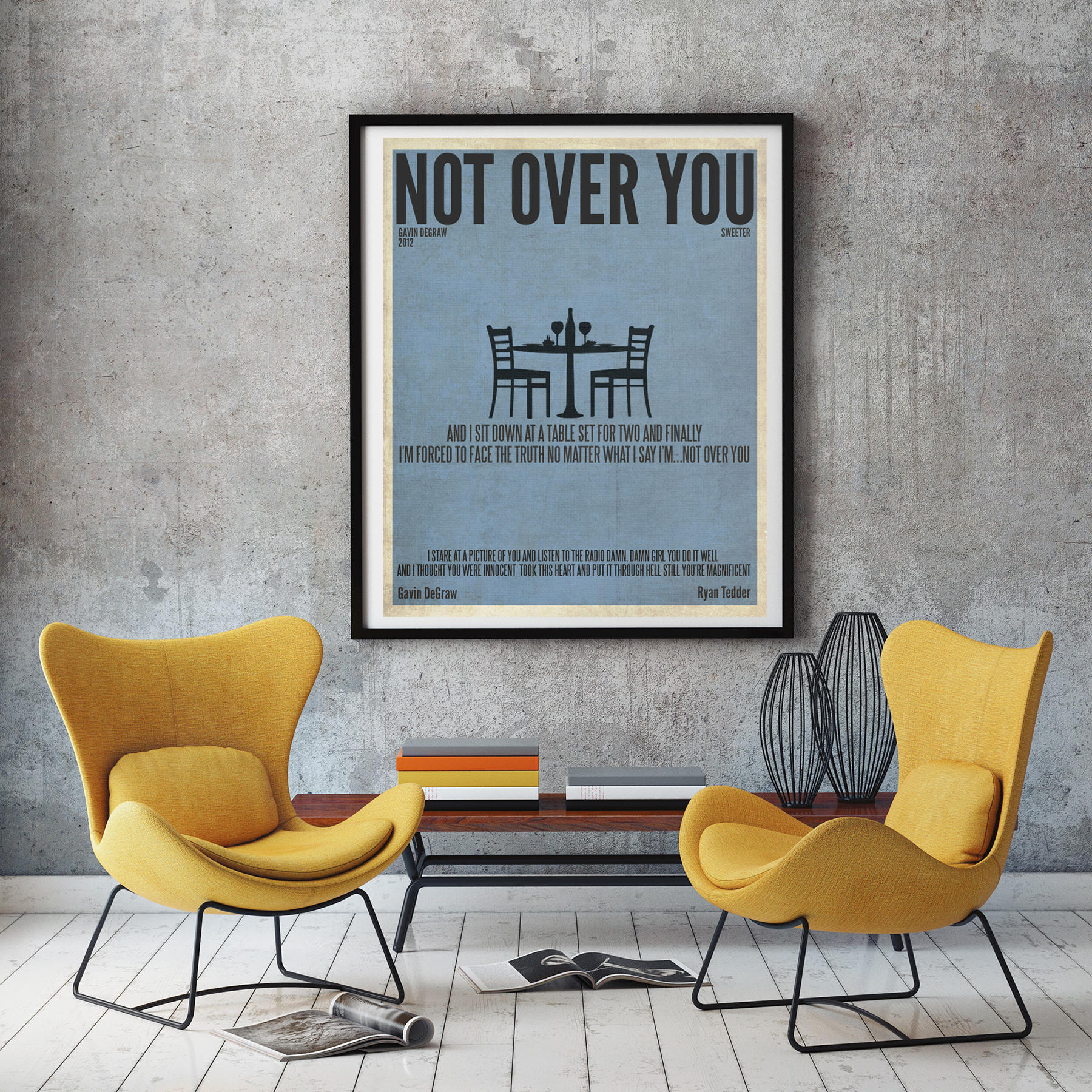 Not Over You / Gavin DeGraw / Lyric / DIGITAL Minimalist Not Over You / Gavin DeGraw / Lyric / DIGITAL Minimalist