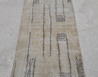 Turkish Rug,Vintage Turkish Rug,3.8x6.8 ft FREE SHIPPING Area Rug,Vintage Area Rug,Turkish Area Rug,Rustic Rug,Turkish Rustic Rug