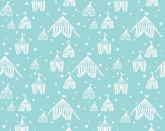 Calliope - Big Top in Blue by Maude Asbury for Blend Fabrics