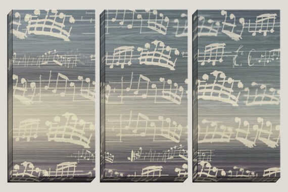 items similar to music canvas art multi colored abstract wall art sheet music canvas art