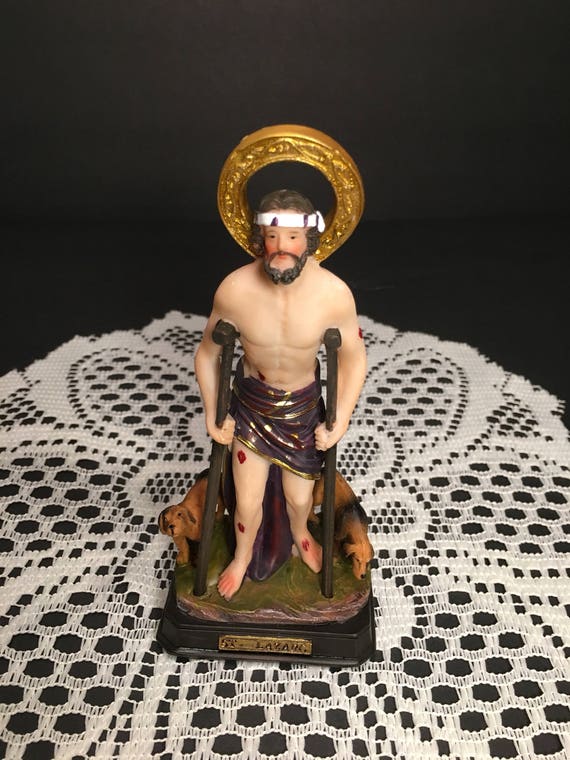 6 Inch San Lazaro Saint Lazarus Catholic Saint Religious