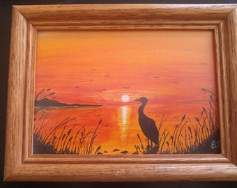 Summer sunset