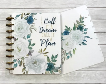 MAMBI Classic Happy Planner Cover Set - Laminated MAMBI Cover - MAMBI Planner Cover - Disc Bound Cover - Call It A Plan